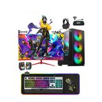 Zeiron Grade X1 Ryzen 5 5600X 16Gb 256Gb M.2 Ssd+1Tb Hdd Rtx3050 27" 240Hz Oyuncu Bilgisayar