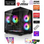 Zeiron Gta-Vı Black Apu Amd Ryzen 5 8500G-MSI B650M-B/AMD Radeon 740M GRAPHICS/512GB M.2/16GB Ddr5 Siyah-Oem Oyuncu Paket