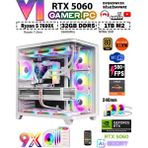 Zeiron Gta-Vı Elite X20 Ryzen 7600X 32GB 5600MHZ Ddr5 Ram 1tb M.2 SSD 8gb RTX5060 Sıvı Soğutmalı Premium Oyuncu Bilgisayarı