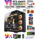 Zeiron Gta-Vı Elite X25 Ryzen 7600X 32GB 5600MHZ Ddr5 Ram 1tb M.2 SSD 8gb RTX5060TI Sıvı Soğutmalı Premium Oyuncu Bilgisayarı