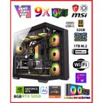 Zeiron Gta-Vı Goat X5050 ♞ Ryzen 7 5700X 32GB Ram 1tb M.2 Nvme SSD 8gb Gddr7 RTX5050 Ekran Kartı Premium Masaüstü Bilgisayar