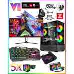 Zeiron GTA-VI RX7XT ✔ Ryzen 5 8400F Ddr5 32GB 5600MHZ Ram 1TB M.2 Nvme SSD 16GB GDDR6 RX9060XT 27" 240Hz Sıvı Soğutmalı Premium Oyuncu Bilgisayarı