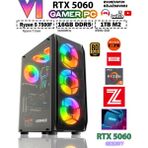 Zeiron GTA-VI X10 ✔ Ryzen 5 7500F DDR5 16GB 5600MHZ Ram 1TB M.2 Nvme SSD 8GB GDDR7 RTX5060 Ekran Kartı Premium Masaüstü Bilgisayar