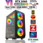 Zeiron GTA-VI X6 ✔ Ryzen 7 5700X 32GB Ram 1TB M.2 Nvme SSD 8gb GDDR7 RTX5060 Ekran Kartı Premium Oyuncu Bilgisayarı