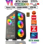 Zeiron GTA-VI X8 ✔ Ryzen 7 7700 DDR5 32GB 5600MHZ Ram 1TB M.2 Nvme SSD 8GB GDDR7 RTX5060 Ekran Kartı Premium Masaüstü Bilgisayar
