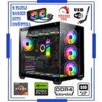 Zeiron King X12 Ryzen 5 5600X 32GB 256GB M.2 Ssd+1tb HDD RTX3050 6GB 192BIT Sıvı Soğutmalı Oyuncu Masaüstü Bilgisayar