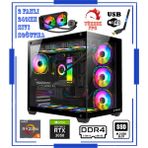 Zeiron King X17 Ryzen 5 5600X 32GB 512GB M.2 Ssd+1tb HDD RTX3050 6GB 192BIT Sıvı Soğutmalı Oyuncu Masaüstü Bilgisayar
