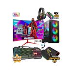 Zeiron Ncx9 i5 12400F 16GB 512GB NVMe M.2 SSD GTX1660 Super 23.8" Curved Oyuncu Masaüstü Bilgisayar