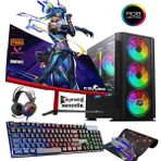 Zeiron Power X46 i5-9600K 16GB RAM 1TB HDD 256GB SSD GTX 1050 Ti FreeDOS 23.8 inç Monitör Oyun Bilgisayarı