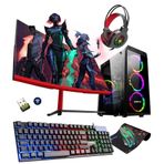 Zeiron Rapid X20 i5-10400F 8 GB RAM 128 GB SSD GTX 1050 Ti 24" Monitör Oyun Bilgisayarı