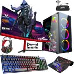 Zeiron SP12 i5-3470 16GB RAM 1TB SSD 500GB HDD 4GB GTX 1050 Ti FreeDOS 23.8 inç Monitör Oyun Bilgisayarı