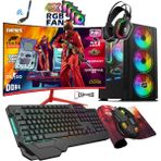 Zeiron Stella X7 Ryzen 5 3600 16GB 256GB Ssd+1tb HDD RX550 23.8" Oyuncu Masaüstü Bilgisayar