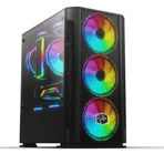 Zeiron SX85 i7-860 8GB RAM 500GB HDD 240GB SSD GT 730 FreeDOS 24 inç Monitör Oyun Bilgisayarı