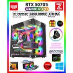 Zeiron Titan RTX5070 Ryzen 7 7800X3D Ddr5 32GB 6400MHZ Ram 1tb M.2 Nvme SSD 16gb Gddr7 RTX5070TI Sıvı Soğutmalı Oyuncu Masaüstü Bilgisayarı