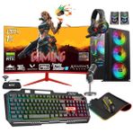 Zeiron Wizard X70 Ryzen 5 5600X 32GB RAM 1TB HDD 256GB SSD RTX 3050 FreeDOS 24 inç Monitör Oyun Bilgisayarı