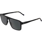 Zeiss ZS 25564S 002 57 Unisex Kare Siyah Kemik Güneş Gözlüğü