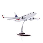 Zek Upp Zekupp Boeing 737-800 Avustralya Tasarımlı Uçak Maketi, 1/100 Ölçek Model Uçak, Havacılık Meraklıları İçin Hediye, Koleksiyoner Hediyesi (ZU-U