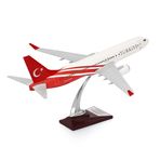 Zek Upp Zekupp Boeing 737-800 Türkiye Özel Tasarımlı 1/100 Maket Uçak, Model F (ZU-UCK0071)