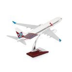 Zek Upp ZekUpp - Maket Uçak Boeing 737-800 1/100 - BORDO MAVİ TARAFTAR, Özel Tasarım Model Uçak (ZU-UCK0077)