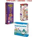 Zeka Dolabı Memory Tower-Dengele-Renkli Bardaklar (Hafıza, Denge, Hız, Üç Kutu Oyunu)