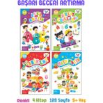 Zeka Gelistirici Etkinlik Seti 5 - 6 Yas - 4 Kitap
