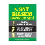 Zeki Çocuk Eğitici Kitaplar Fenomen Yayıncılık 3.Sınıf Bilsem Hazırlık Seti