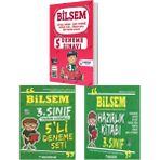 Zeki Çocuk Yayınları 3. Sınıf Bilsem Hazırlık Kitabı / Deneme Sınav Seti 3 Kitap - Tür