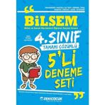 Zeki Çocuk Yayınları 4. Sınıf Bilsem 5'li Deneme Seti