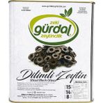 Zeki Gürdal Zeytincilik Siyah Dilimli Zeytin Net 8 kg