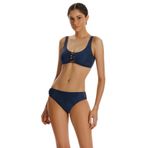 Zeki Iris Lacivert Kadın Bikini Takımı, 36 Beden