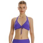 Zeki Kadın Bikini Üstü, Mor, 40 Beden