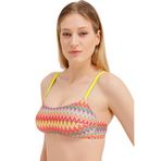 Zeki Kadın Desenli Bikini Üstü, 36 Beden
