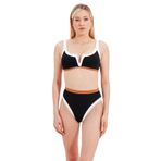 Zeki Kadın Yüksek Bel Siyah Bikini Takımı, 36 Beden