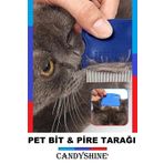 Zeki Karga Kedi Köpek Evcil Hayvan Bit Pire Tarağı Demir Iğne Dişli Tarak