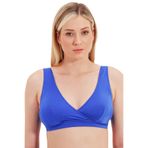 Zeki Kruvaze Mavi Bikini Üst, 38 Beden, Kadın