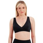 Zeki Kruvaze Siyah Bikini Üst, 44 Beden, Kadın