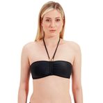 Zeki Straplez Siyah Bikini Üst, 36 Beden, Kadın