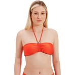 Zeki Straplez Turuncu Bikini Üst, Kadın, 38 Beden