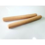 Zekice Oyuncak Ses Çubuğu-Ritim Çubuğu Doğal Ahşap Çubuk 2 x 21 cm - Ahşap Desenli