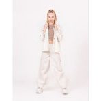 Zekids Kız Çocuk Gabardin Ceket - Bej - 9 - 10 Yaş