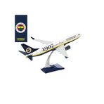 Zekupp Boeing 737-800 1/100 Ölçek Fenerbahçe Lisanslı Klasik Tasarım Maket Uçak Uck0193