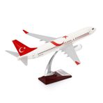 Zekupp - Maket Uçak - Boeing 737-800 1/100 - TÜRKİYE ÖZEL TASARIMLI Model Uçak, Model B