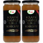 Zel Kolajen Takviyeli İlikli Kemik Suyu 480 ML 2li paket