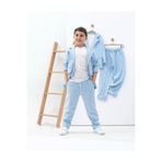 Zelhankids ERKEK ÇOCUK KETEN TAKIM BEBEMAVİSİ 14-15 Yaş Erkek