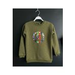 Zelhankids ERKEK ÇOCUK SWEATSHİRT HAKİ 7-10 Yaş