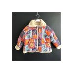 Zelhankids KIZ ÇOCUK OTANTİK DESEN KISA MONT ÇOK RENKLİ 7 Yaş