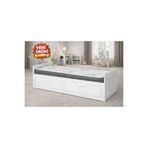 Zelis Mobilya Divan Hemnes Uyumlu 160X200 30CM Katlanır Ortopedik Bamboo Sünger Yatak 30 cm