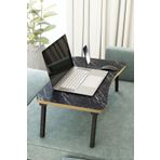 Zeliya Laptop Sehpası Seyyar Kahvaltı Masası Katlanır Çalışma Leptop Sehpası