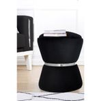 Zem Fine Black-Silver Puf