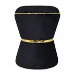 Zem Fine Gold Siyah Puf